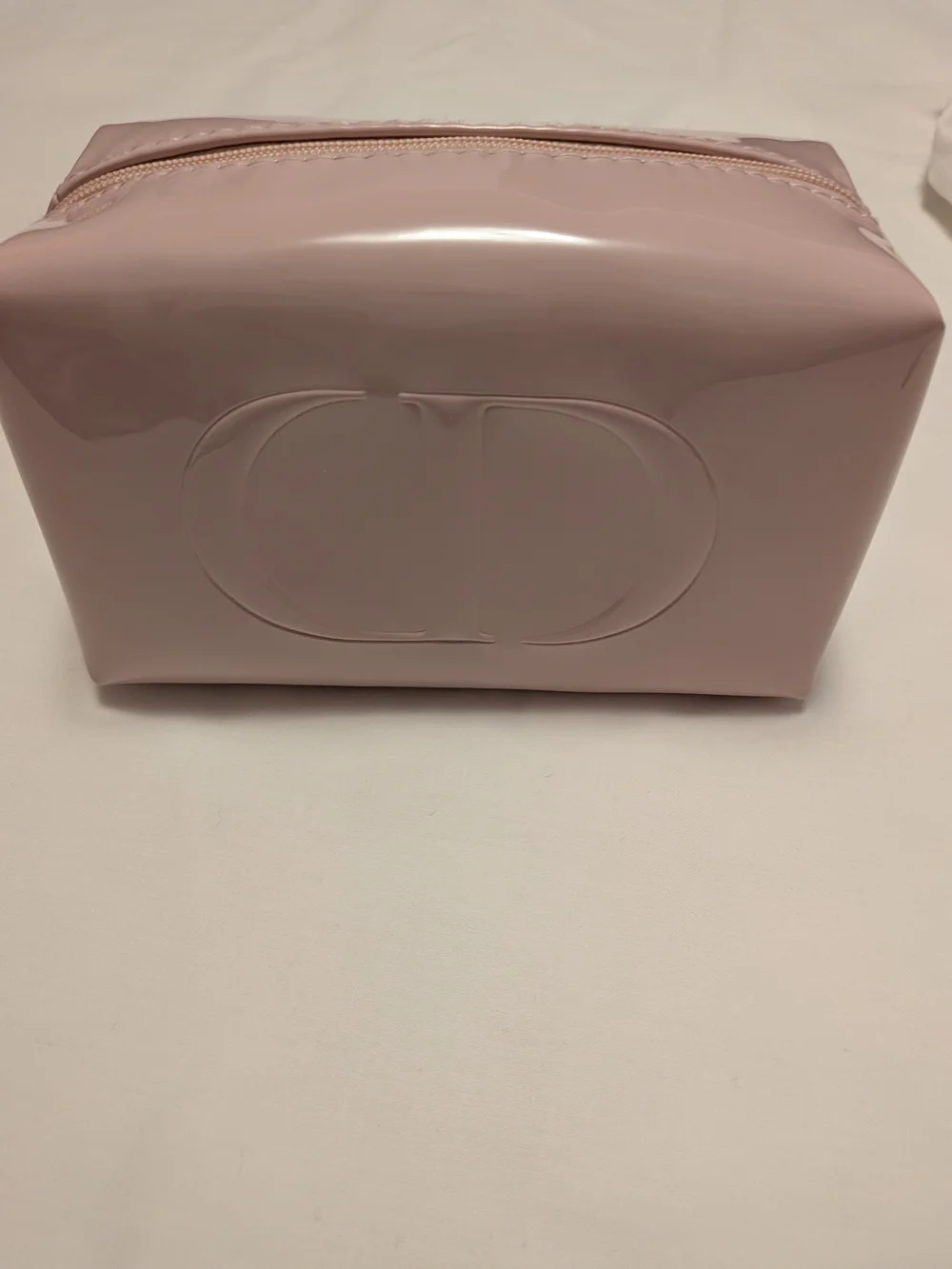 Dior Pink Patent Cosmetic Pouch